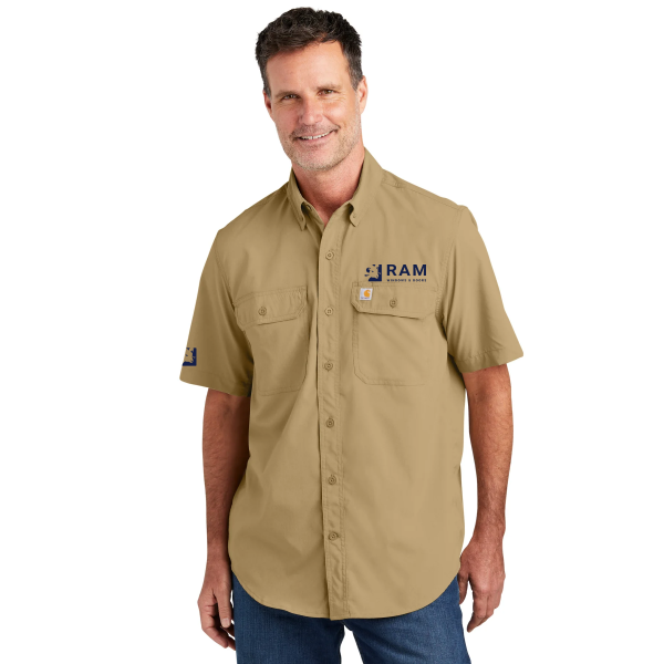 Carhartt Men's Force Solid Short Sleeve Shirt - Image 2
