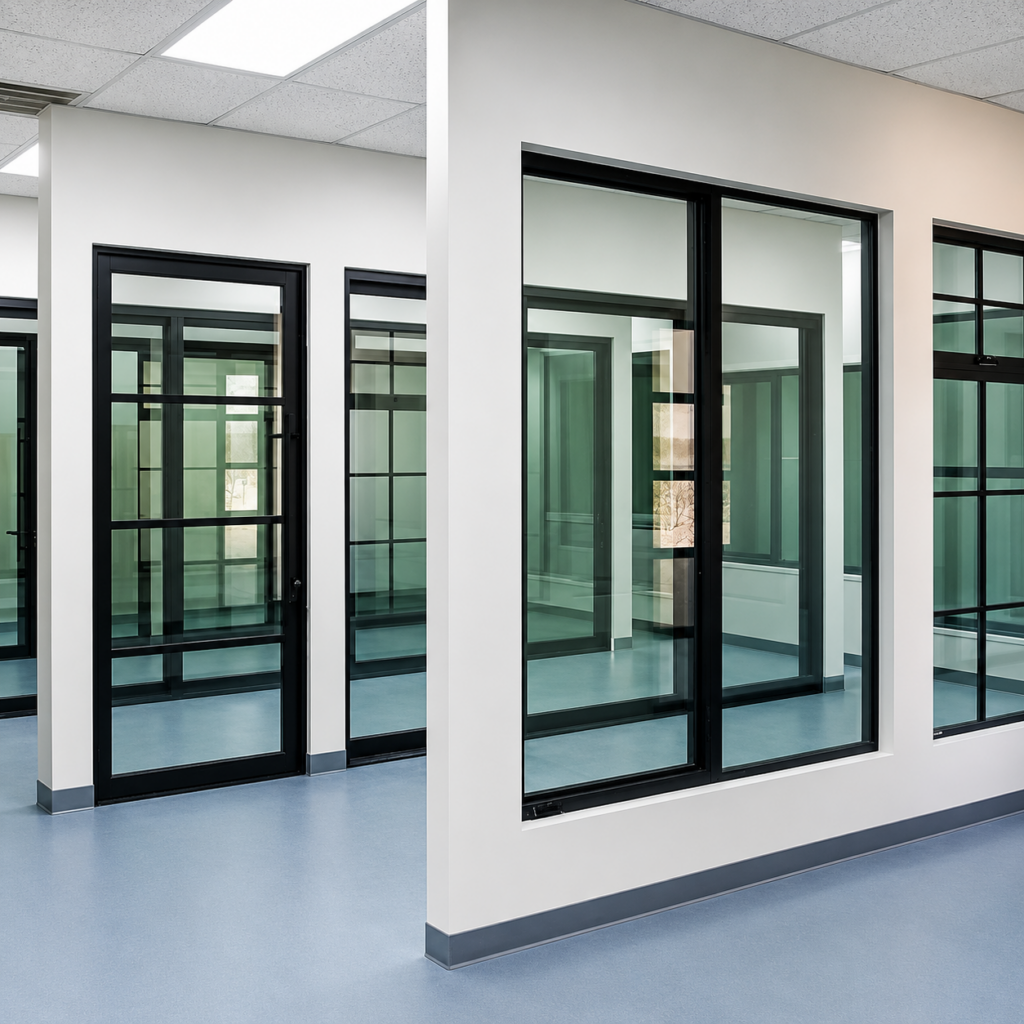 glass doors in Austin