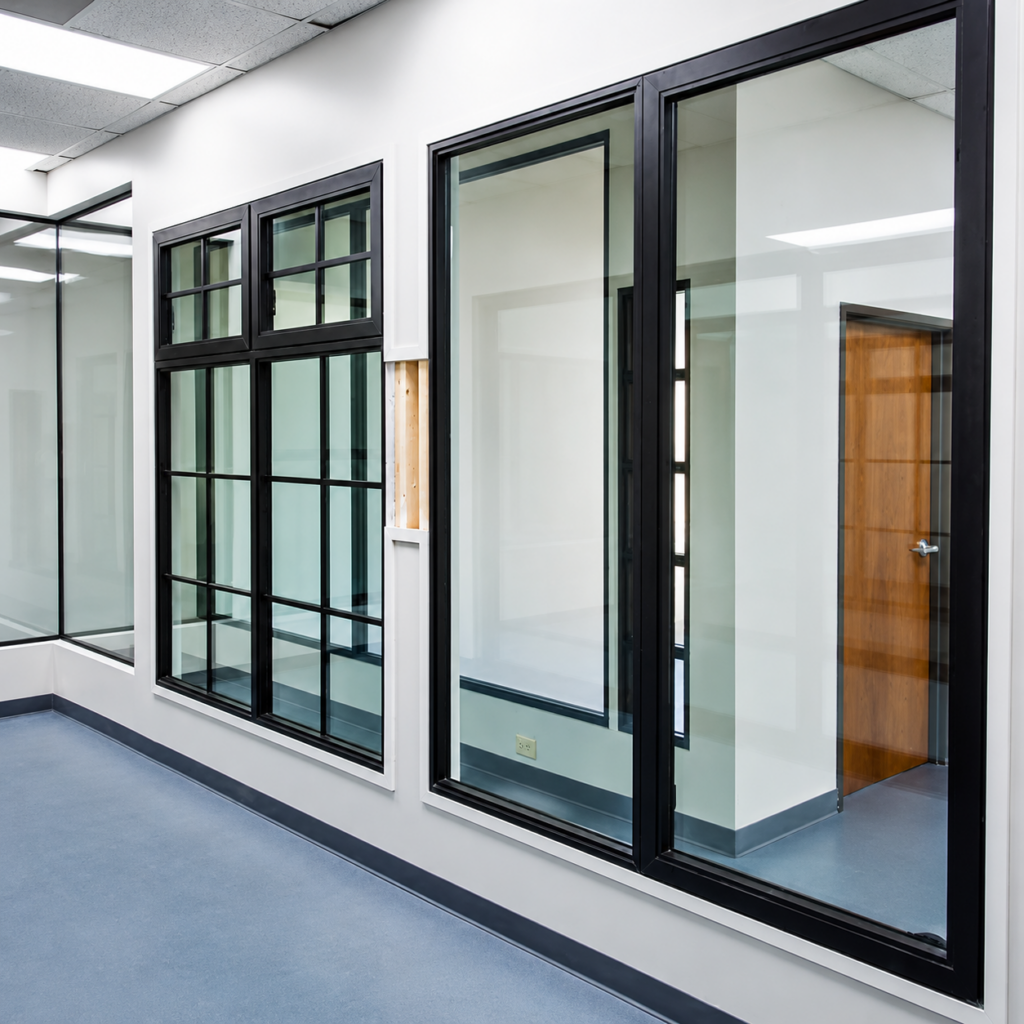 glass doors in Austin